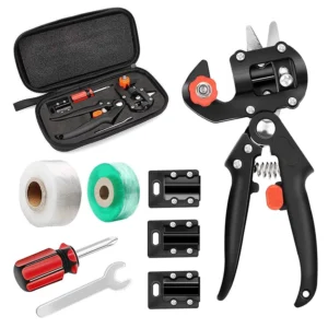 2-in-1 Garten Pfropfwerkzeuge Astschere Kit, V-Graft Omega-Graft und U-Graft, Pla...-
