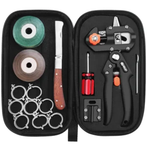 Garten Pfropfwerkzeug, Multifunktionales Gartenscheren-Set, U-Pfropf/V-Pfropf/O...-
